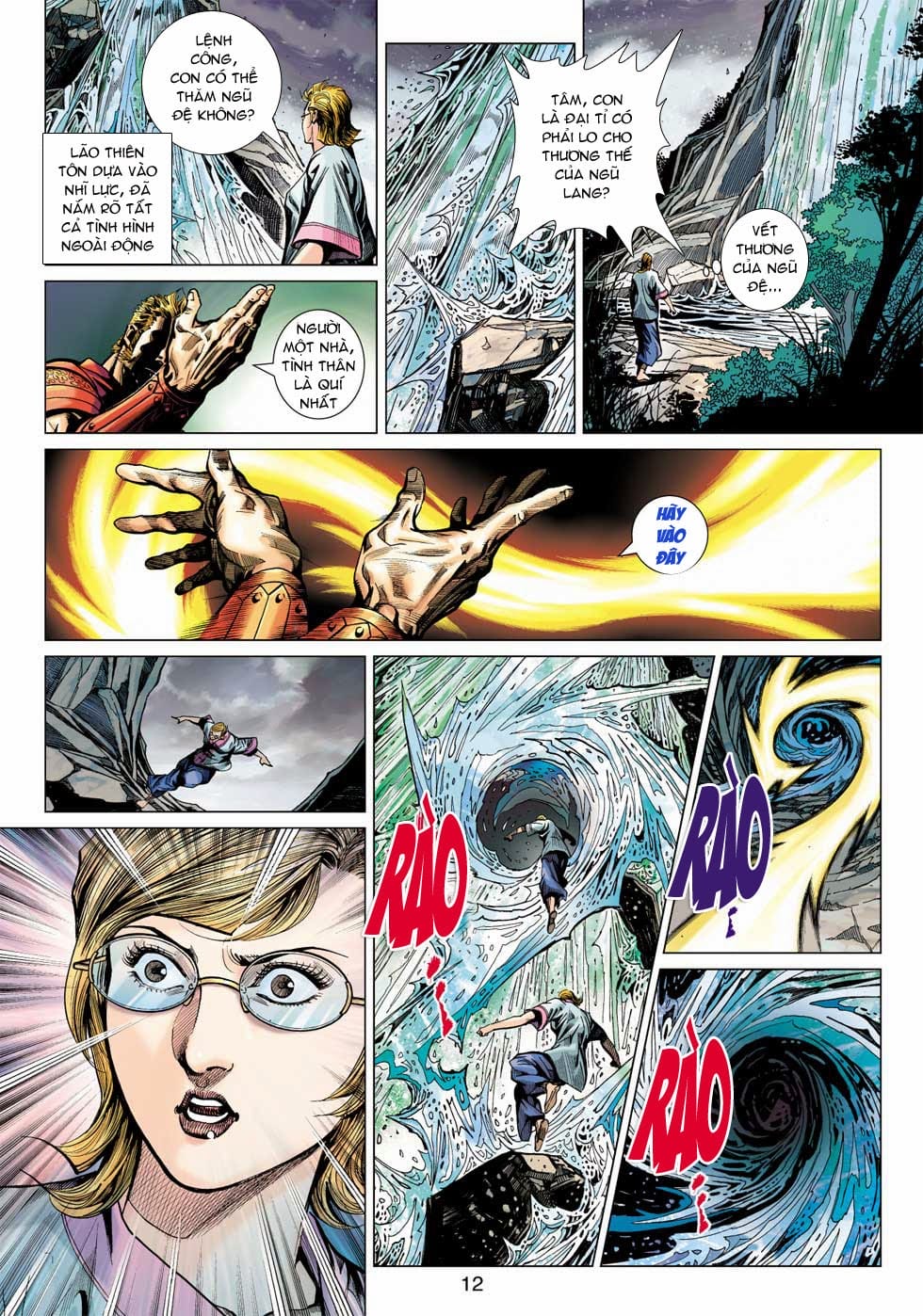 Truyện Tranh Tân Tác Long Hổ Môn trang 4