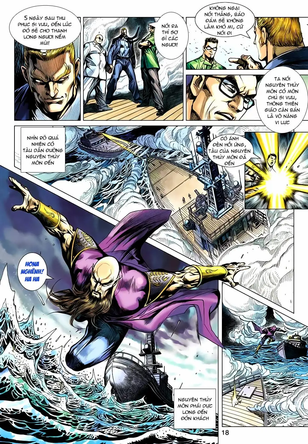 Truyện Tranh Tân Tác Long Hổ Môn trang 4