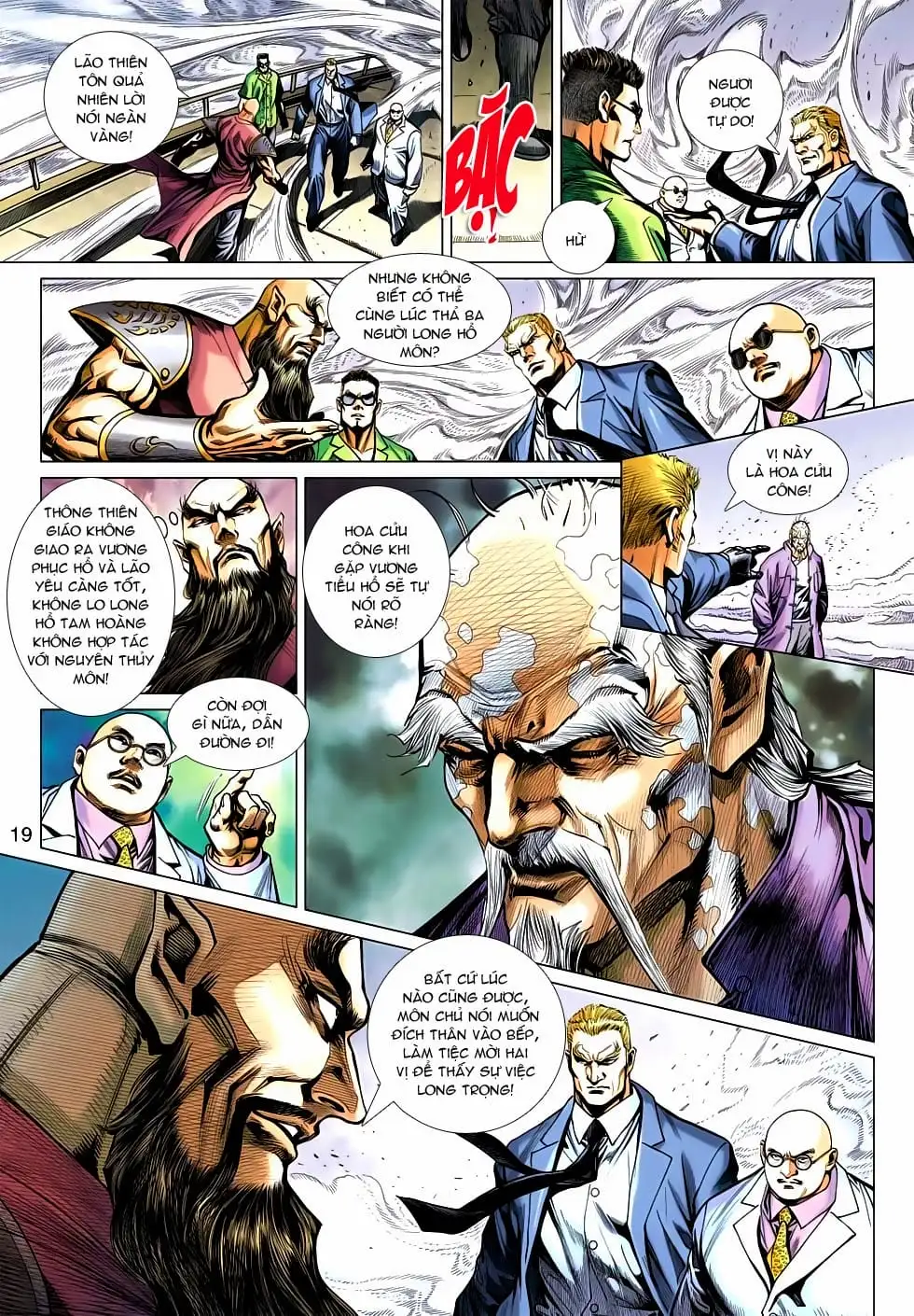 Truyện Tranh Tân Tác Long Hổ Môn trang 4