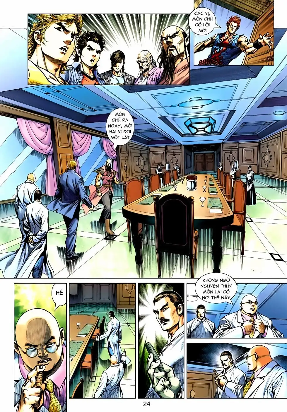 Truyện Tranh Tân Tác Long Hổ Môn trang 4