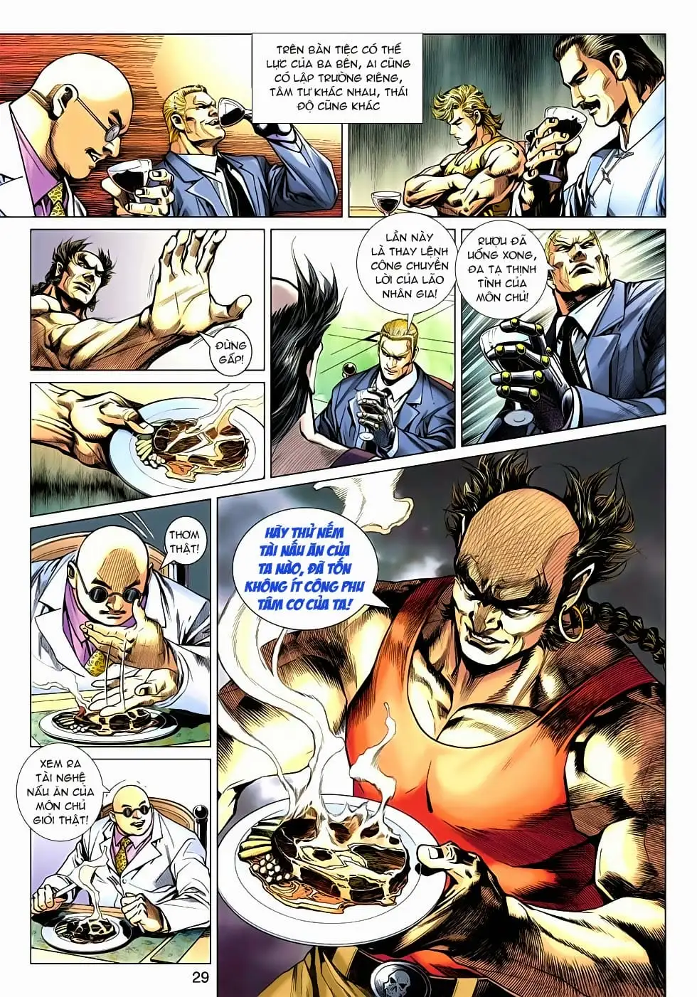 Truyện Tranh Tân Tác Long Hổ Môn trang 4