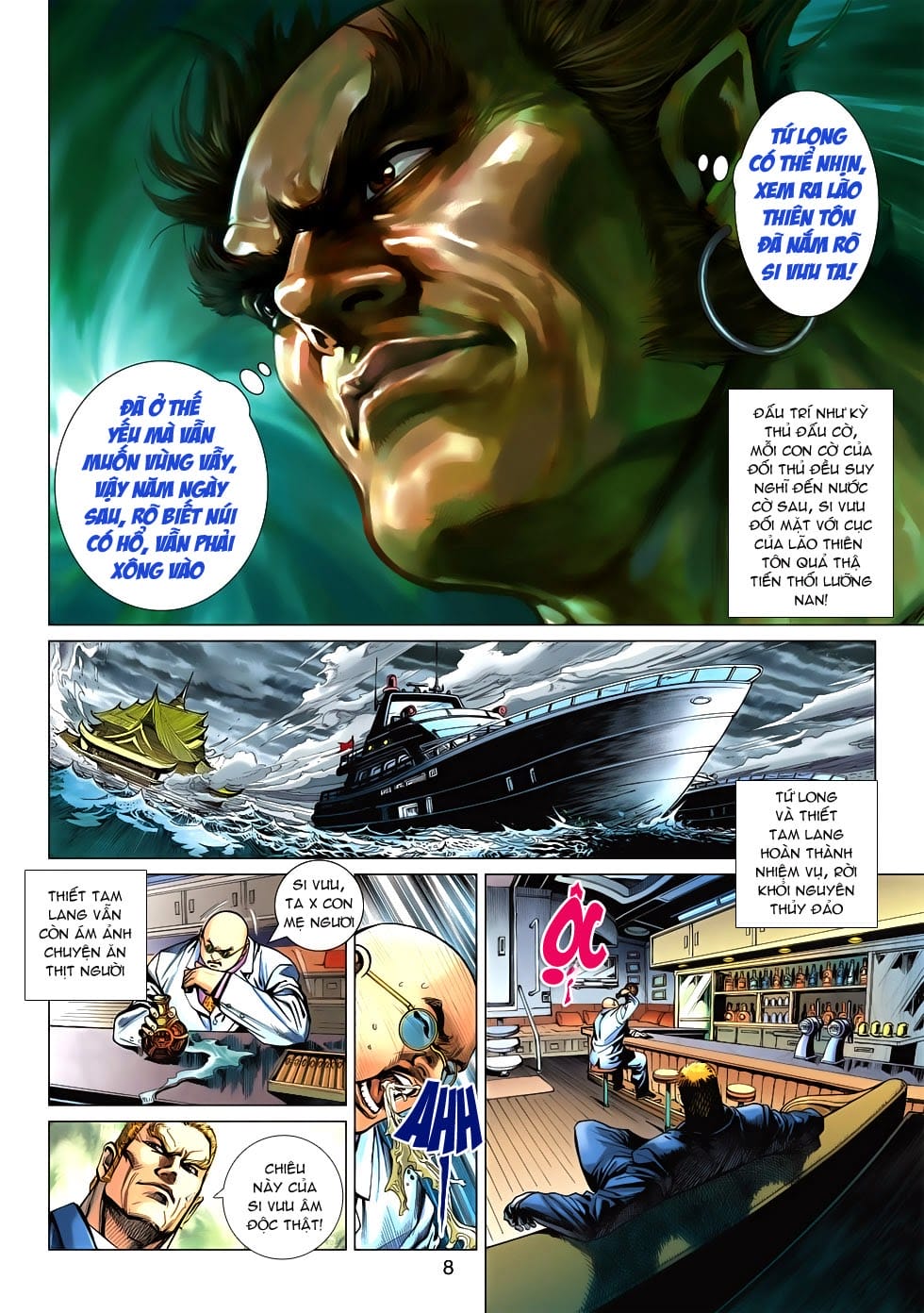 Truyện Tranh Tân Tác Long Hổ Môn trang 4