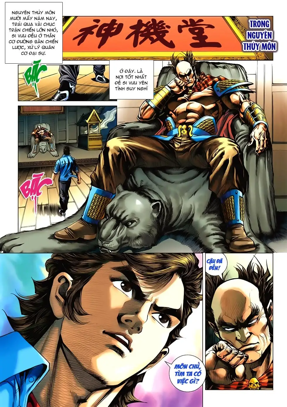Truyện Tranh Tân Tác Long Hổ Môn trang 4
