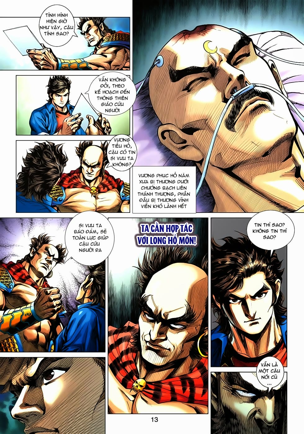 Truyện Tranh Tân Tác Long Hổ Môn trang 4
