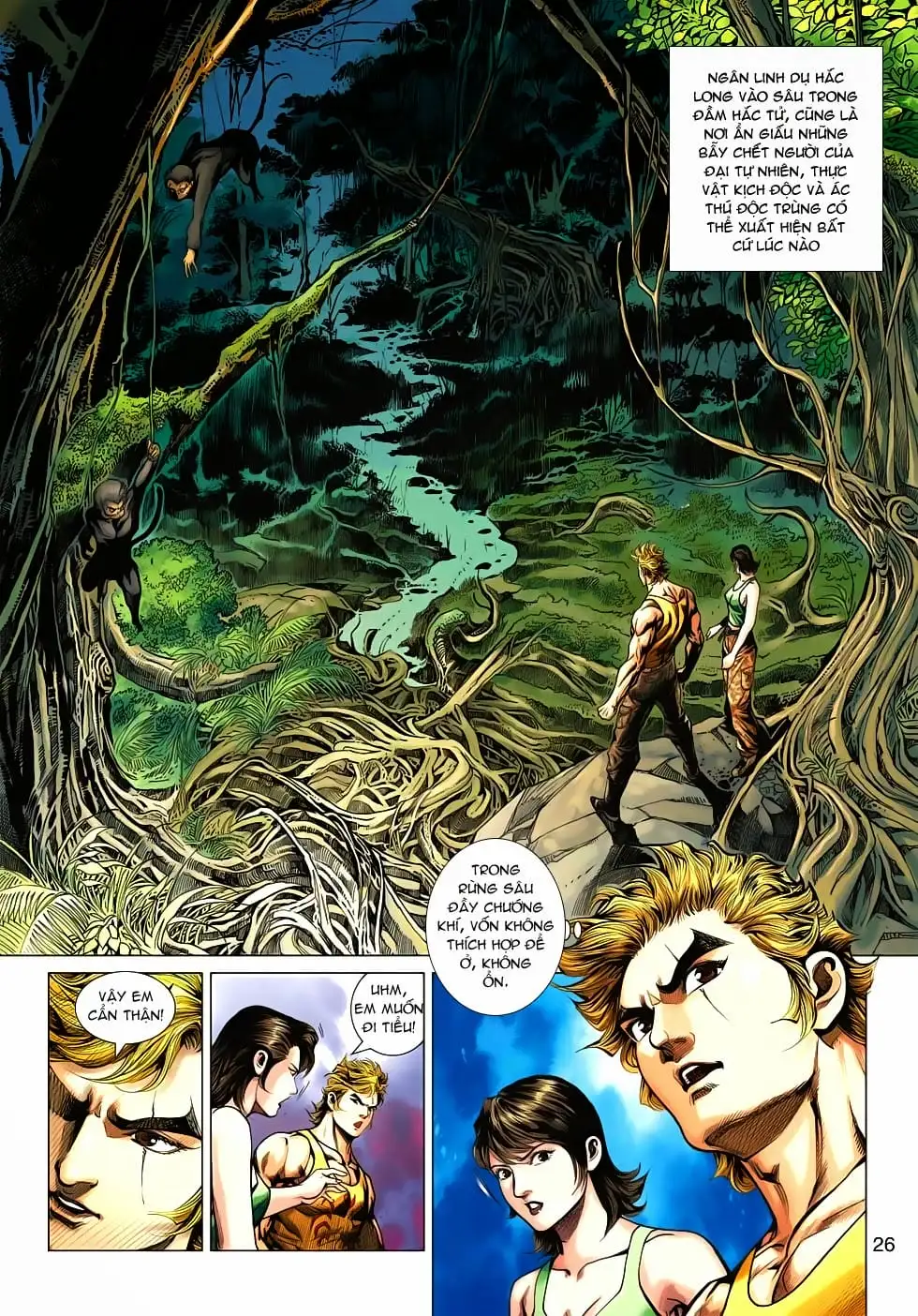 Truyện Tranh Tân Tác Long Hổ Môn trang 4