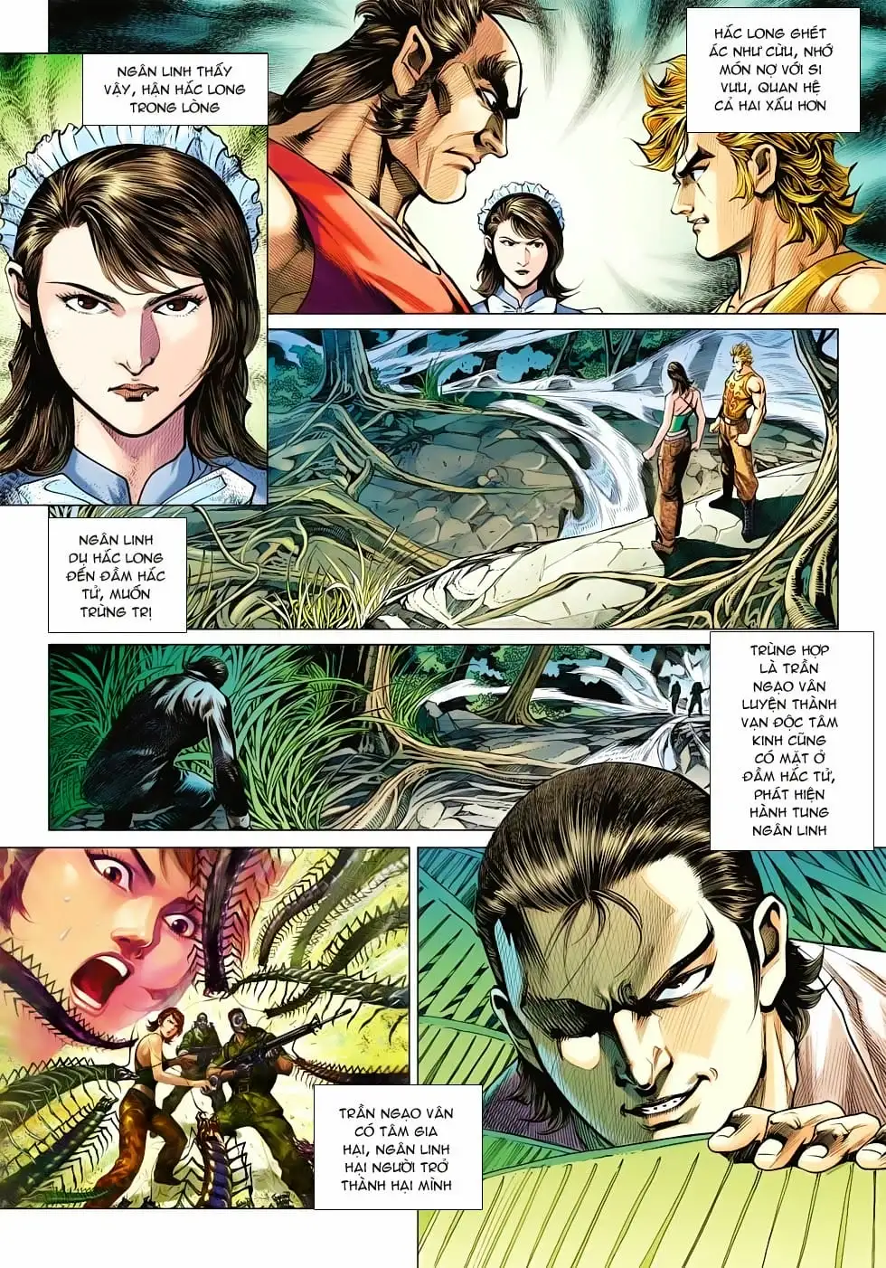Truyện Tranh Tân Tác Long Hổ Môn trang 4