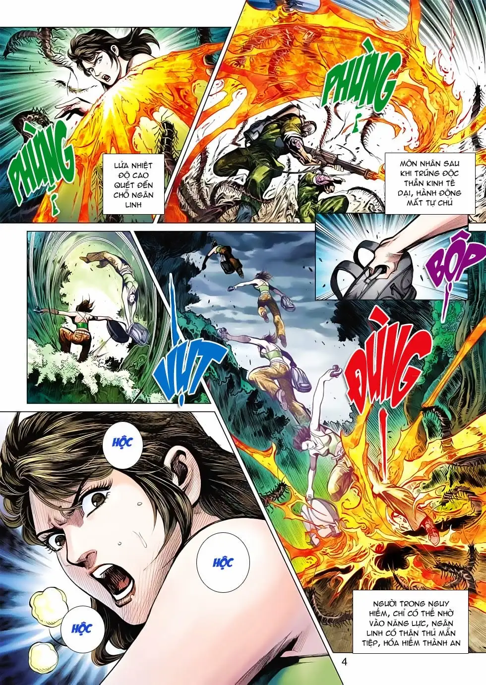 Truyện Tranh Tân Tác Long Hổ Môn trang 4