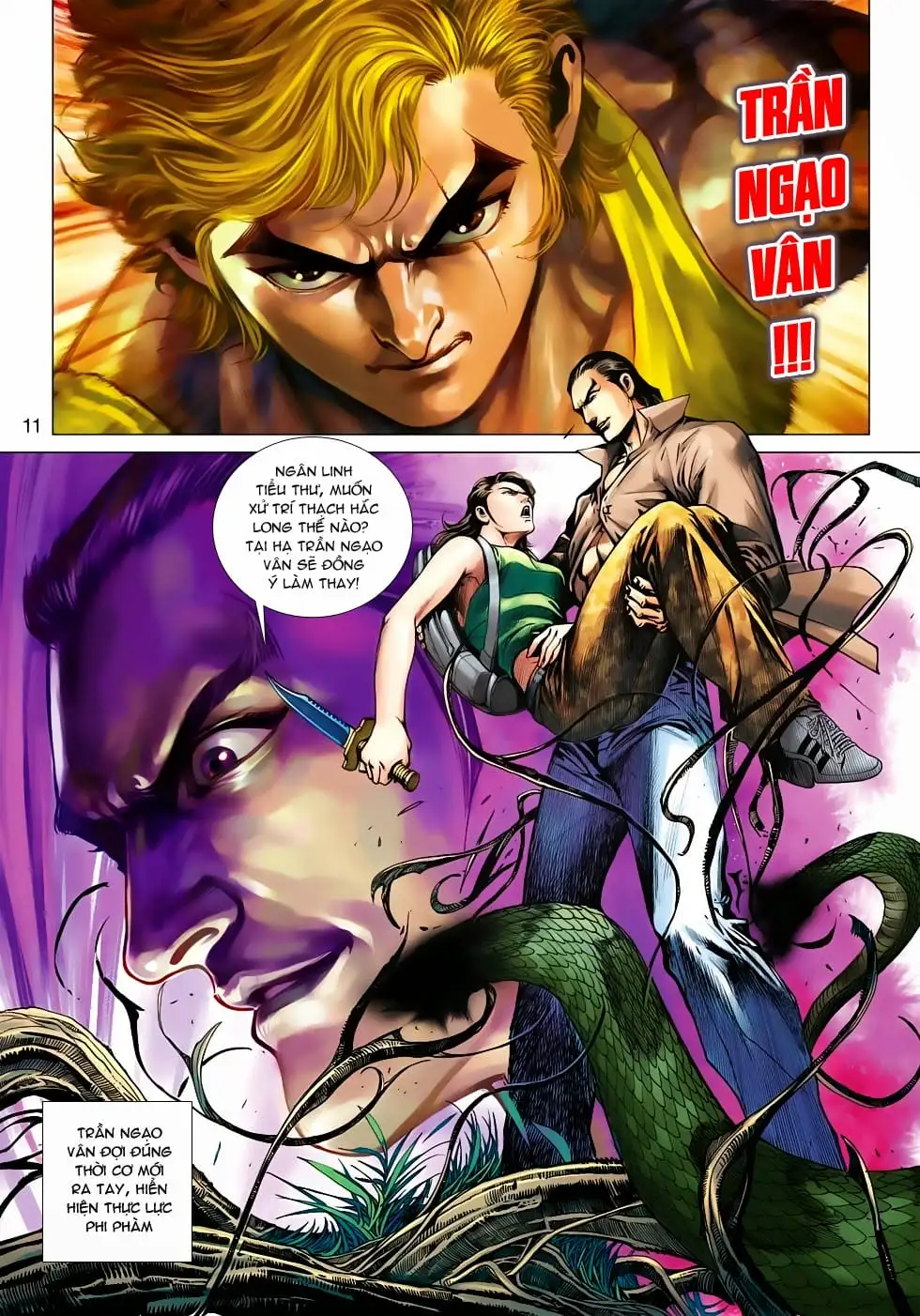Truyện Tranh Tân Tác Long Hổ Môn trang 4