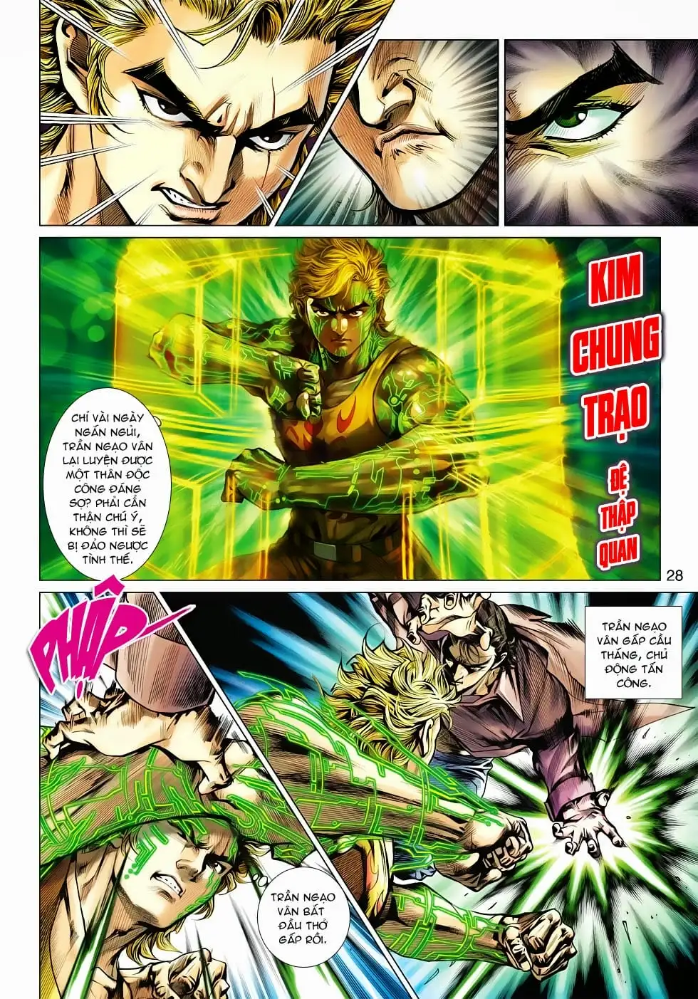 Truyện Tranh Tân Tác Long Hổ Môn trang 4