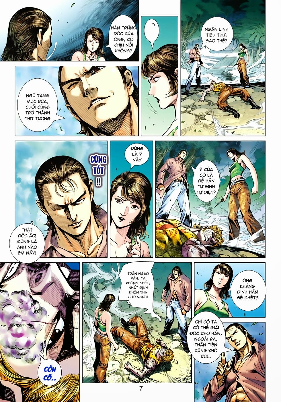 Truyện Tranh Tân Tác Long Hổ Môn trang 4