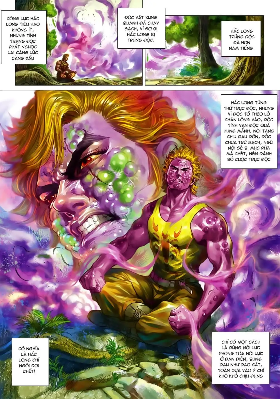 Truyện Tranh Tân Tác Long Hổ Môn trang 4