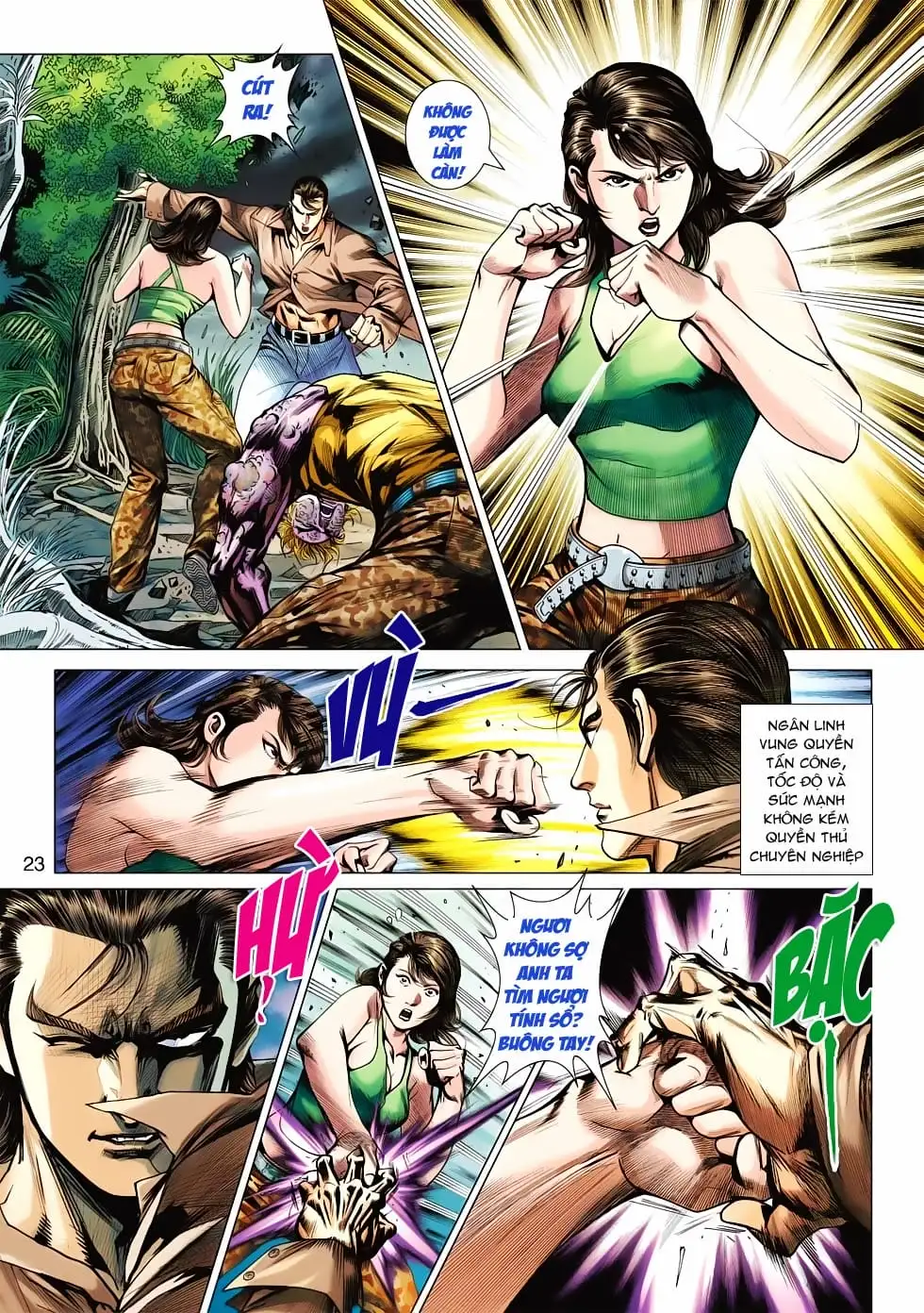 Truyện Tranh Tân Tác Long Hổ Môn trang 4