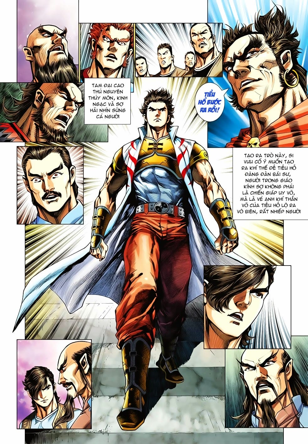 Truyện Tranh Tân Tác Long Hổ Môn trang 4