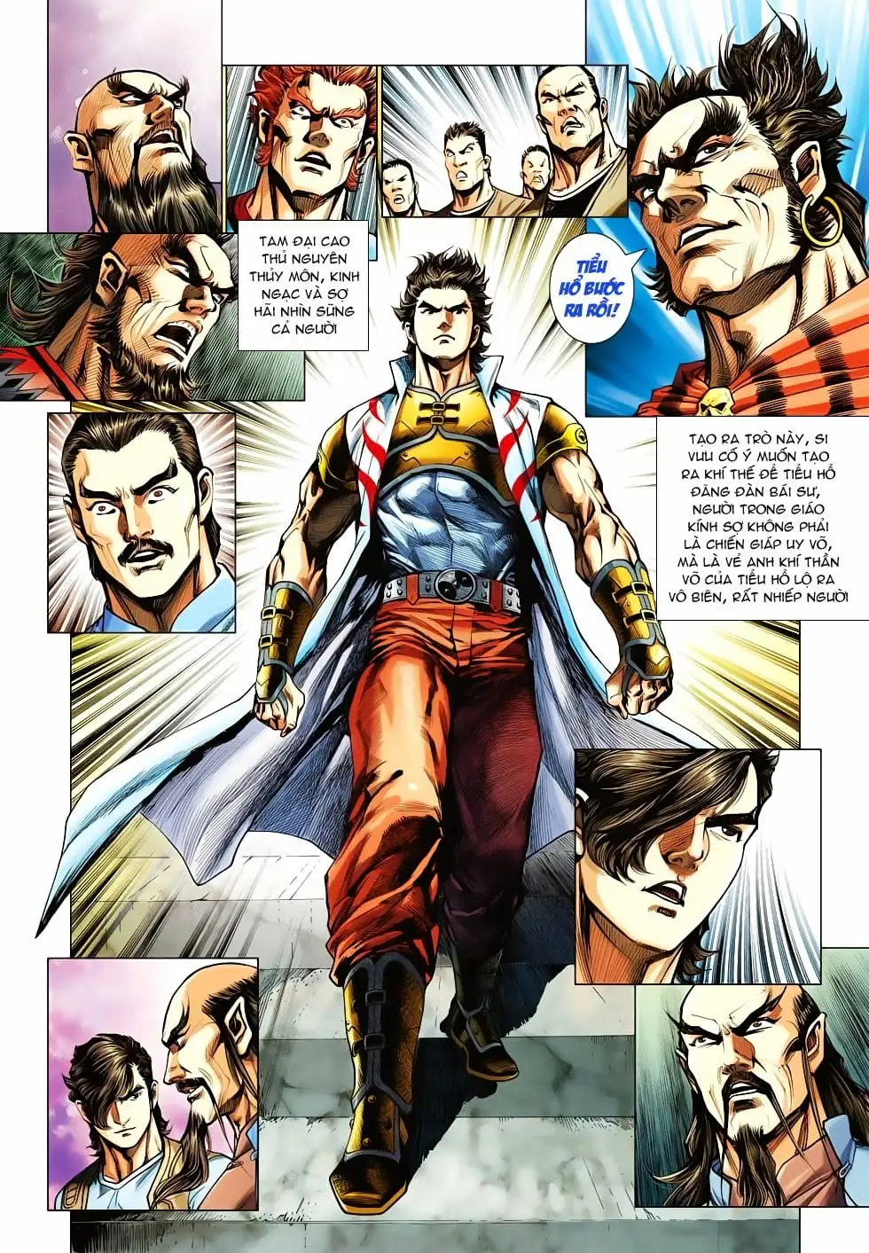 Truyện Tranh Tân Tác Long Hổ Môn trang 4