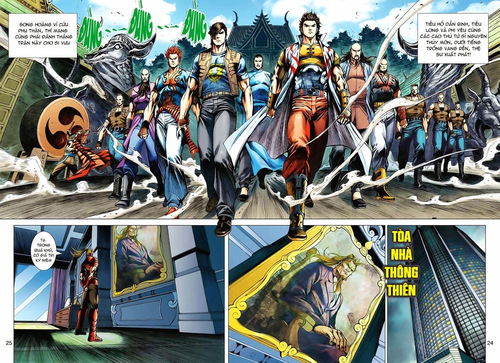 Truyện Tranh Tân Tác Long Hổ Môn trang 4