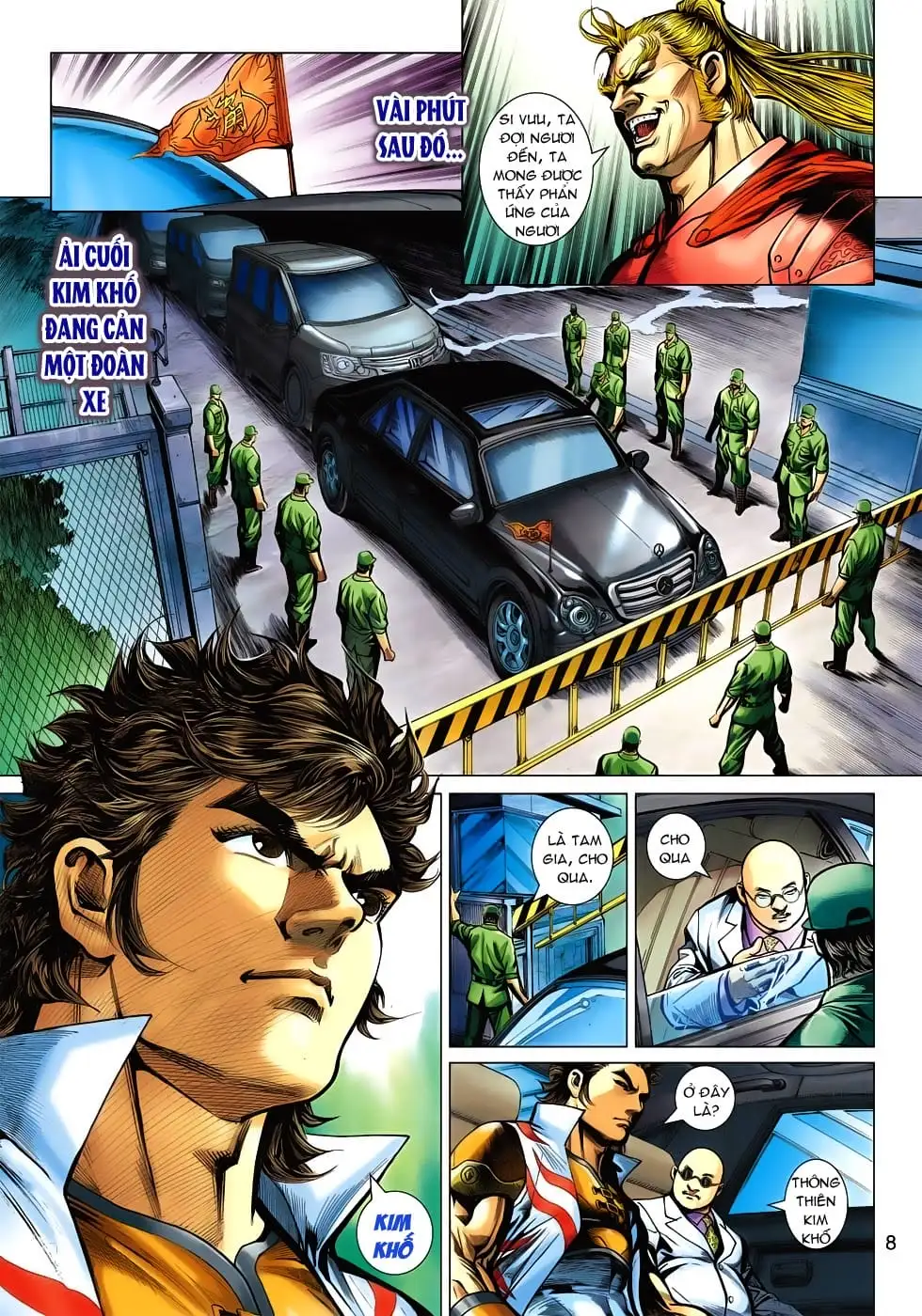 Truyện Tranh Tân Tác Long Hổ Môn trang 4