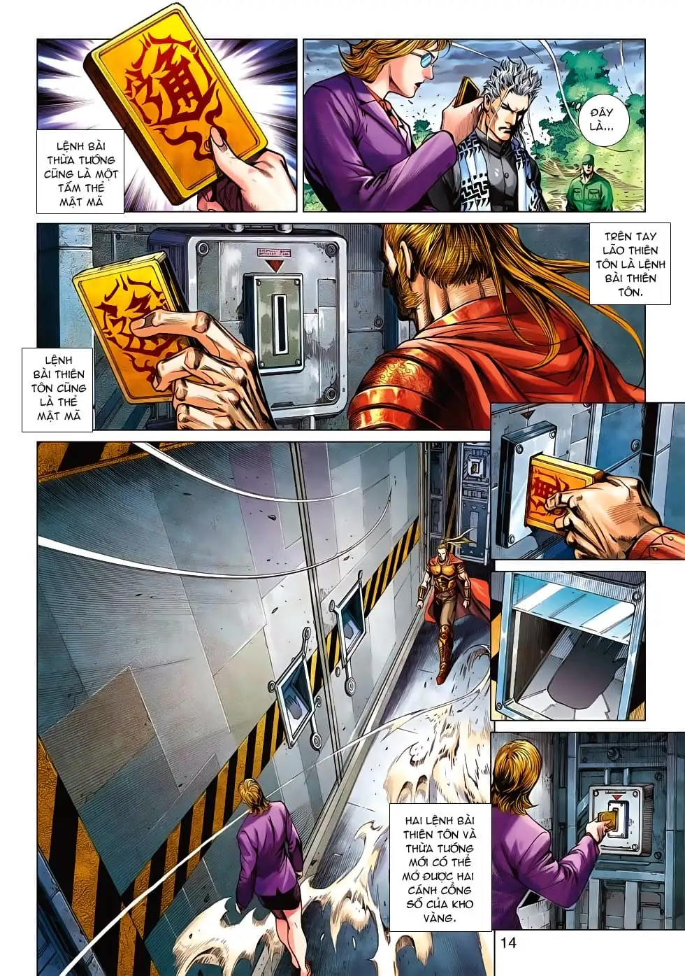 Truyện Tranh Tân Tác Long Hổ Môn trang 4