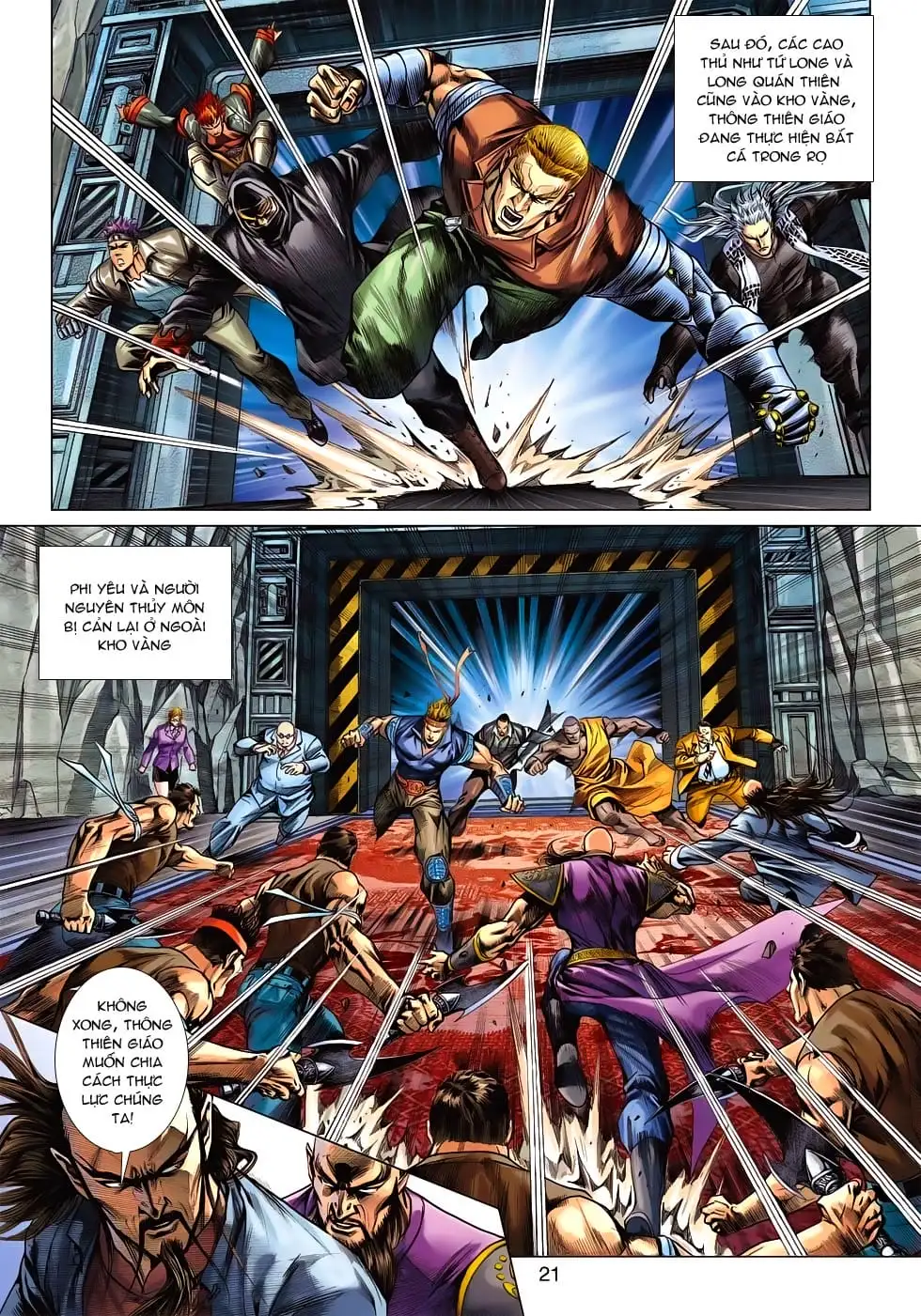 Truyện Tranh Tân Tác Long Hổ Môn trang 4