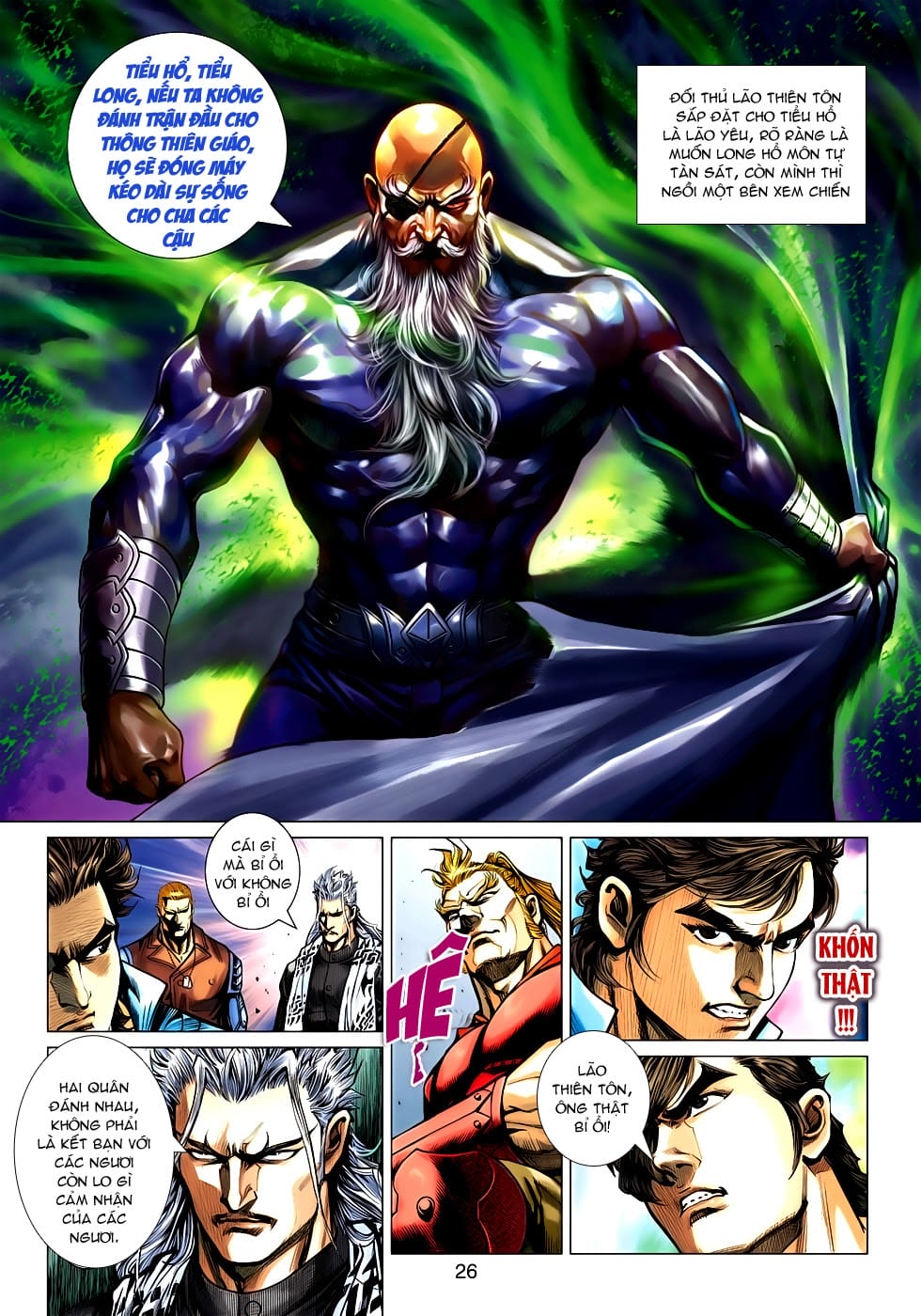 Truyện Tranh Tân Tác Long Hổ Môn trang 4