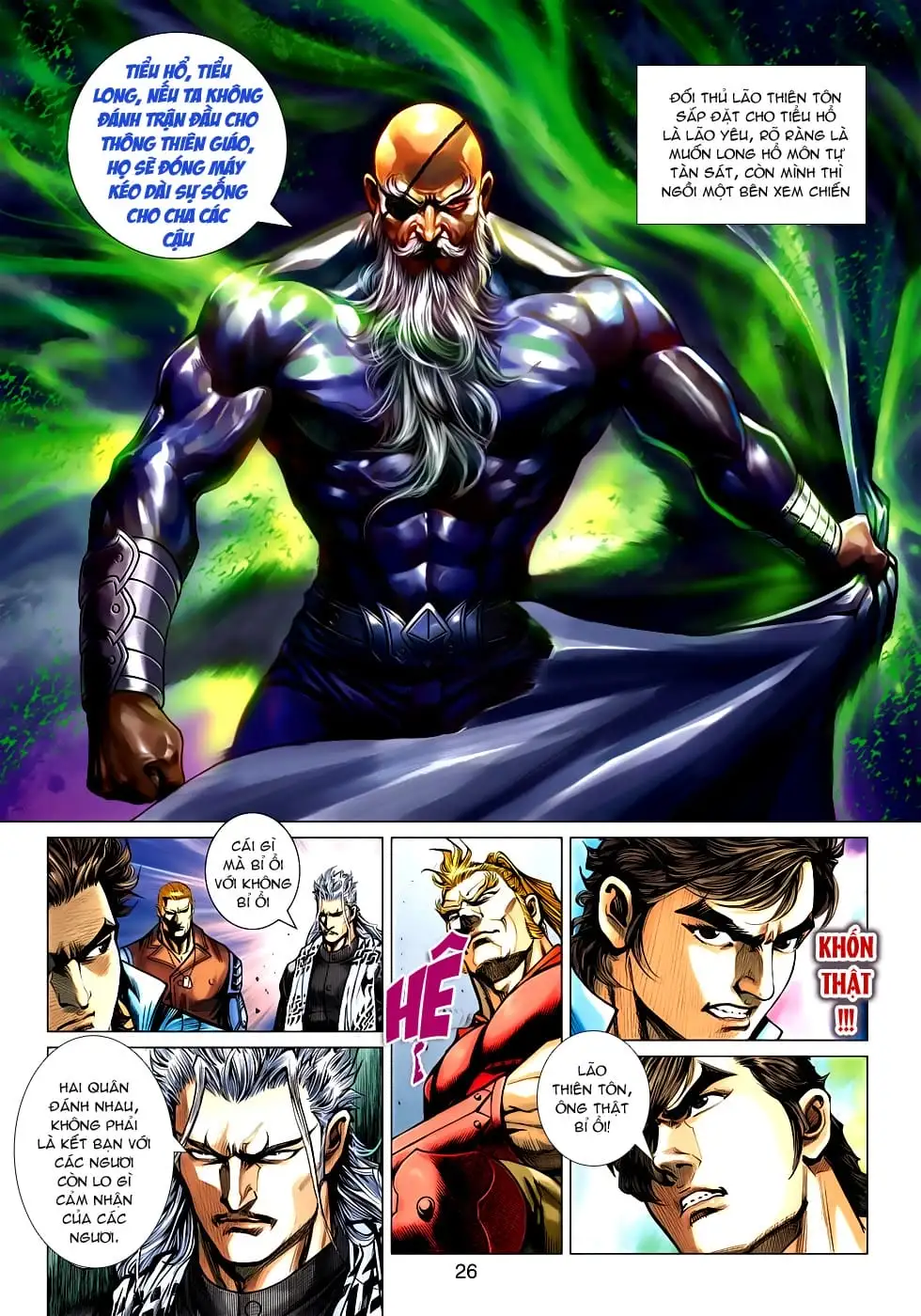 Truyện Tranh Tân Tác Long Hổ Môn trang 4