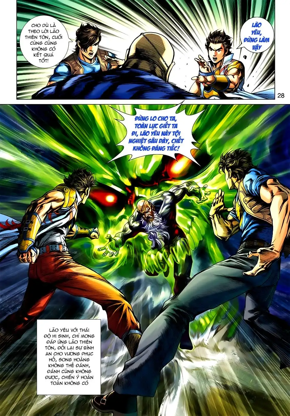 Truyện Tranh Tân Tác Long Hổ Môn trang 4