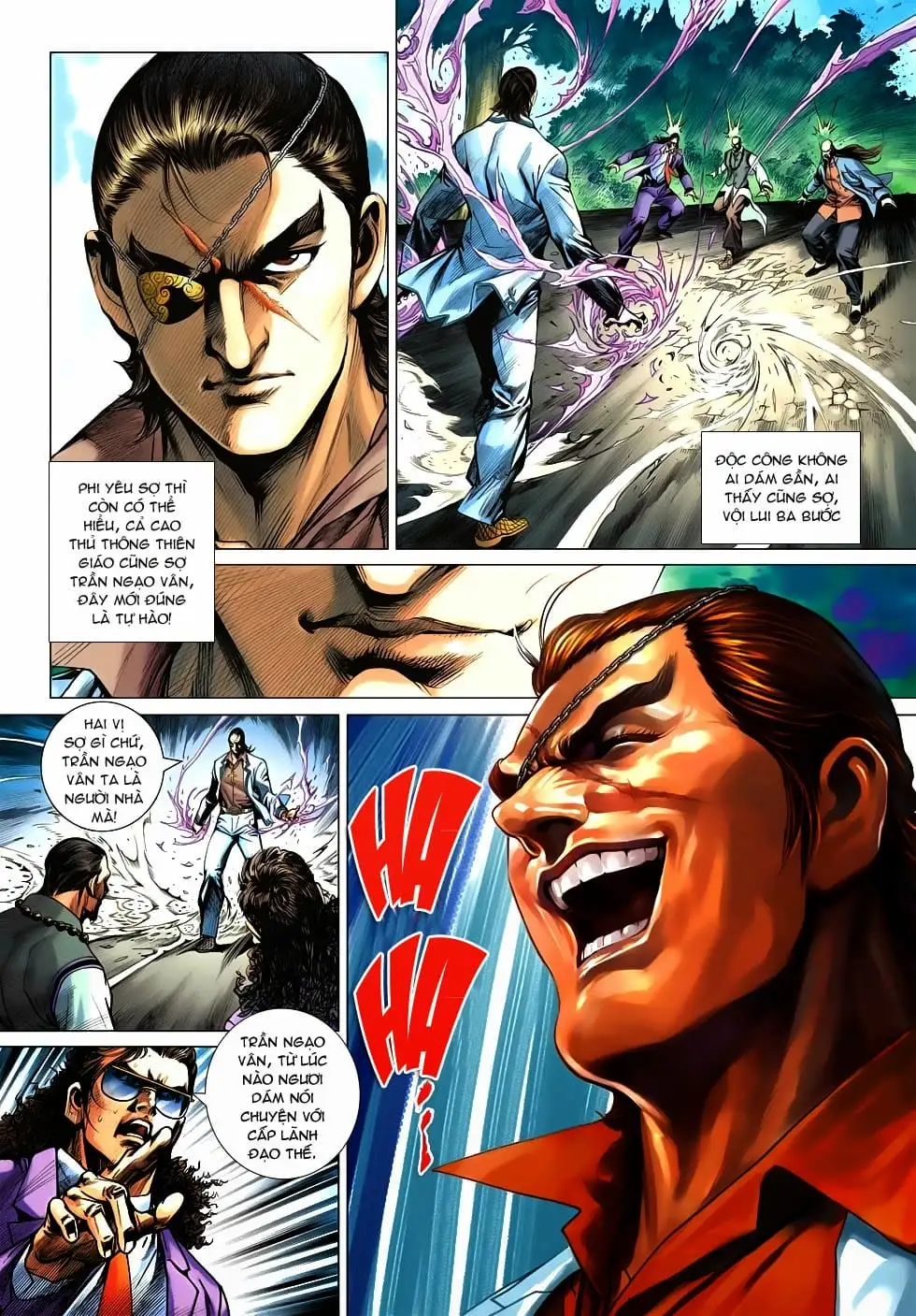 Truyện Tranh Tân Tác Long Hổ Môn trang 4