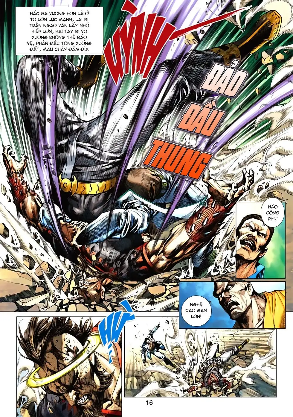 Truyện Tranh Tân Tác Long Hổ Môn trang 4