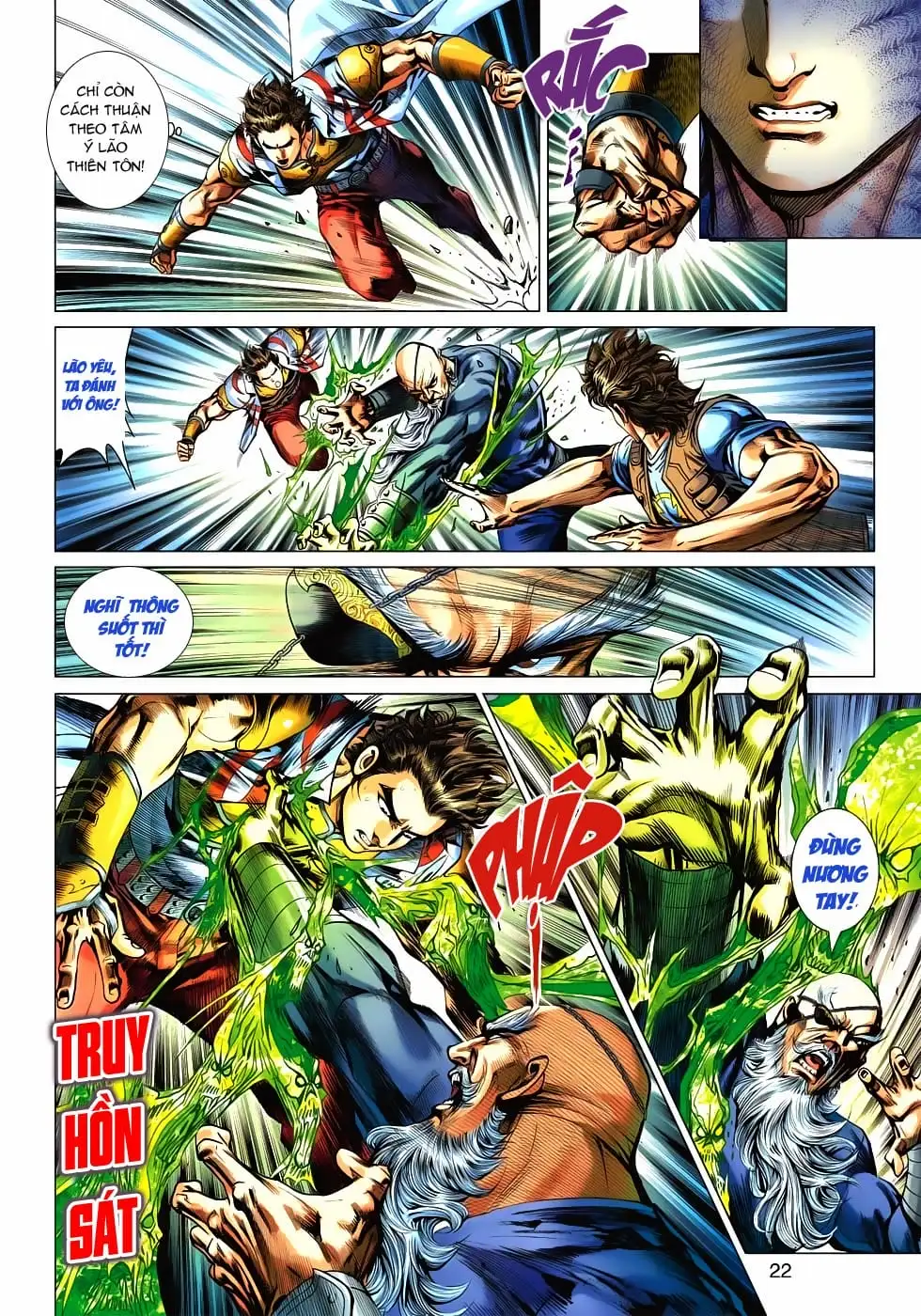 Truyện Tranh Tân Tác Long Hổ Môn trang 4