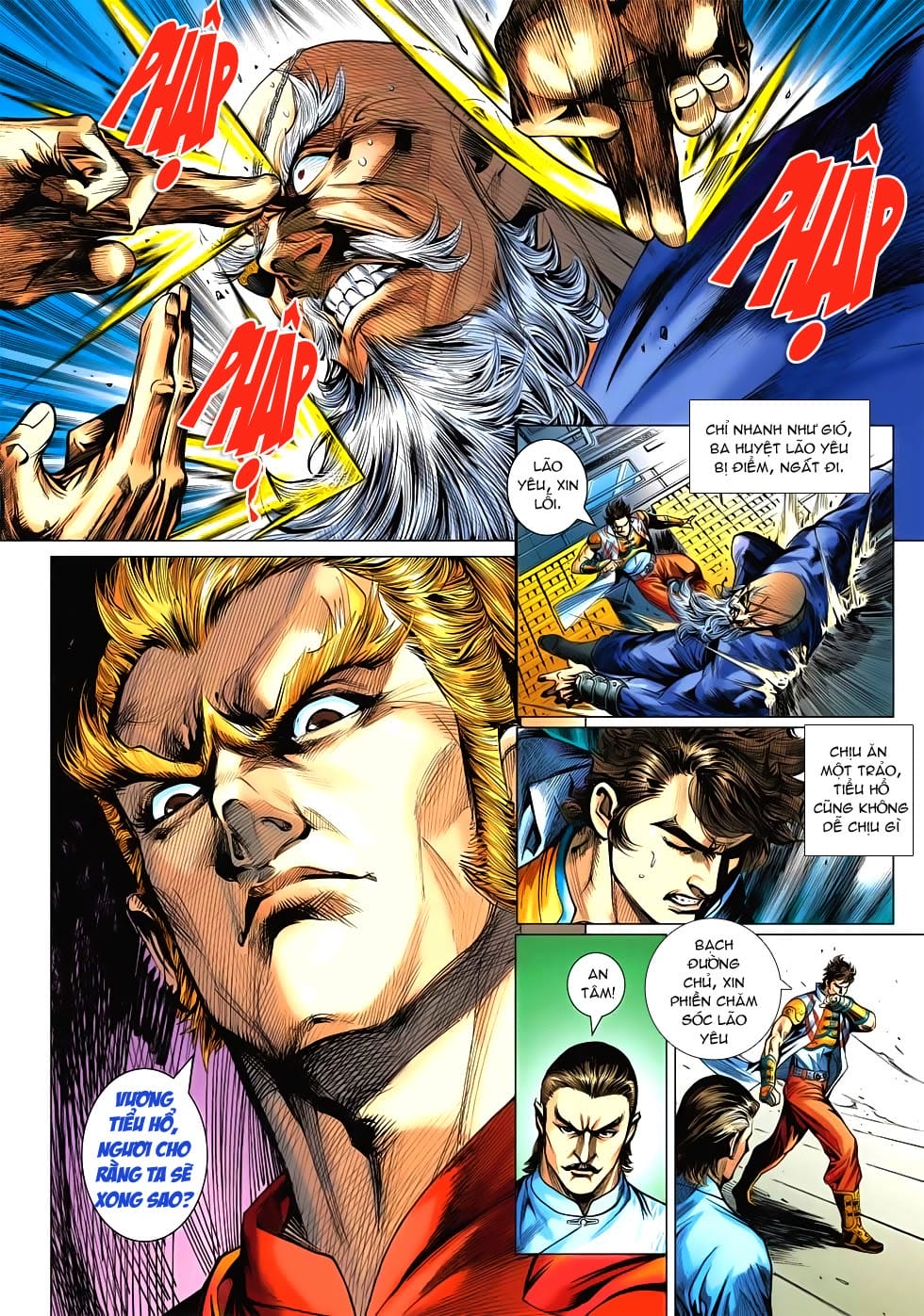 Truyện Tranh Tân Tác Long Hổ Môn trang 4