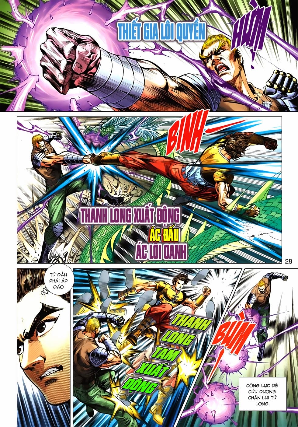 Truyện Tranh Tân Tác Long Hổ Môn trang 4