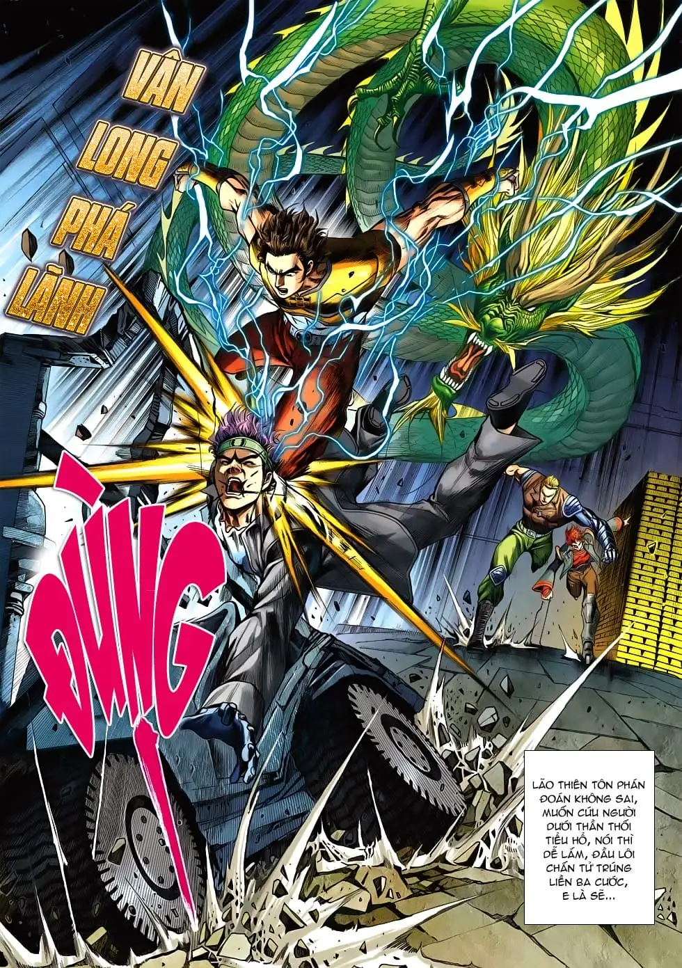 Truyện Tranh Tân Tác Long Hổ Môn trang 4