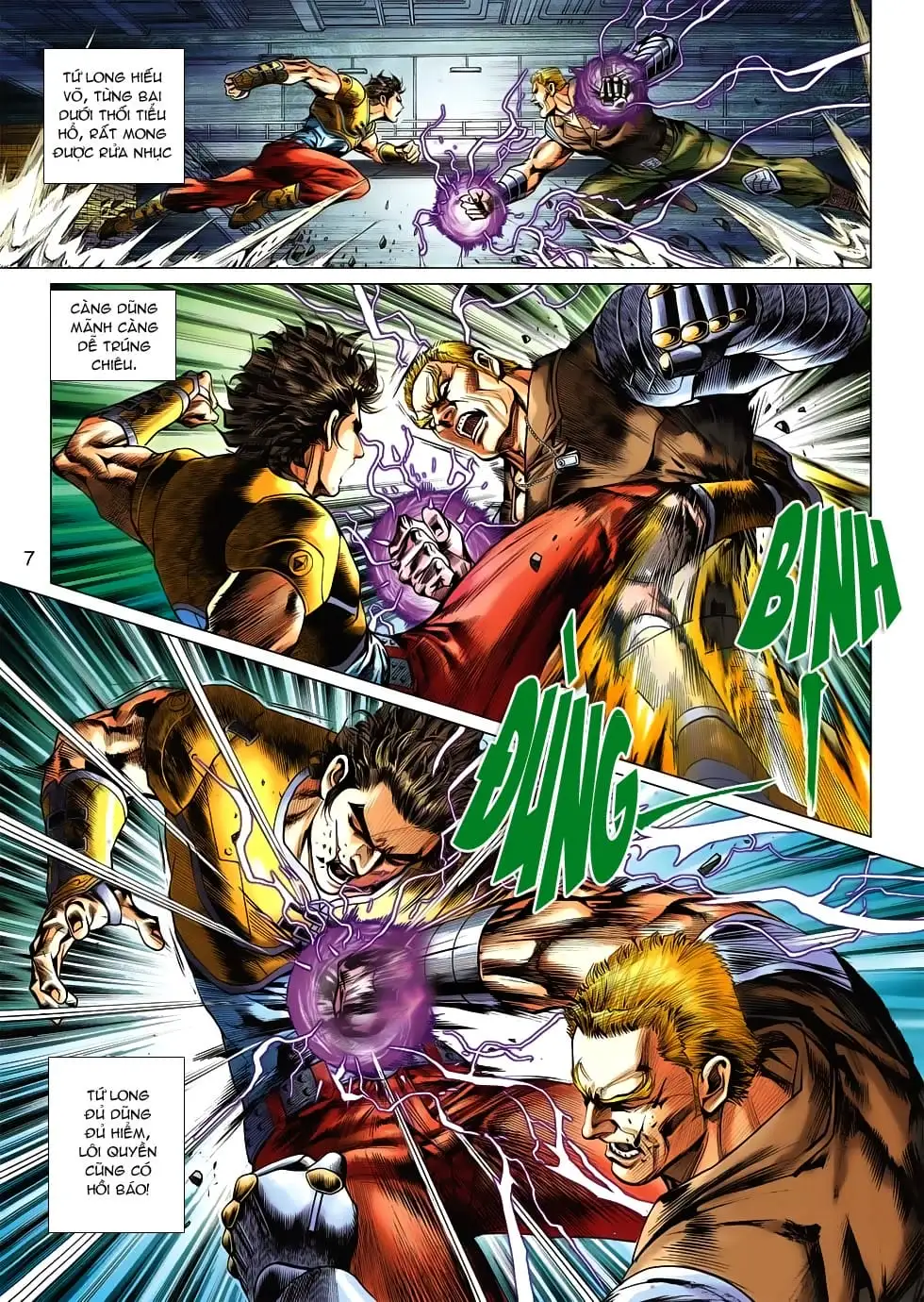 Truyện Tranh Tân Tác Long Hổ Môn trang 4