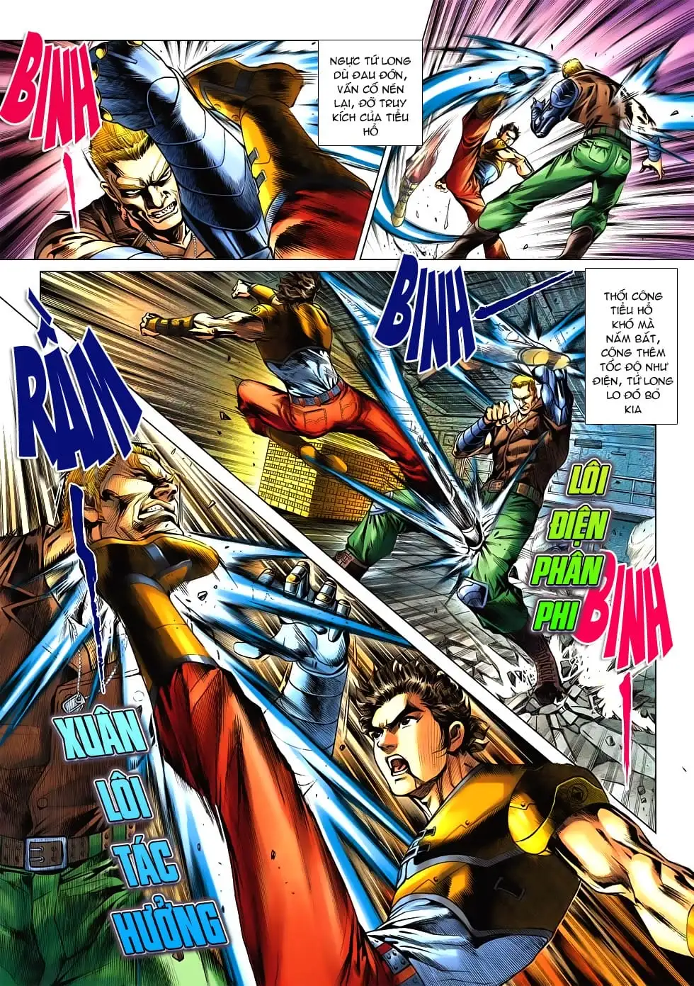 Truyện Tranh Tân Tác Long Hổ Môn trang 4