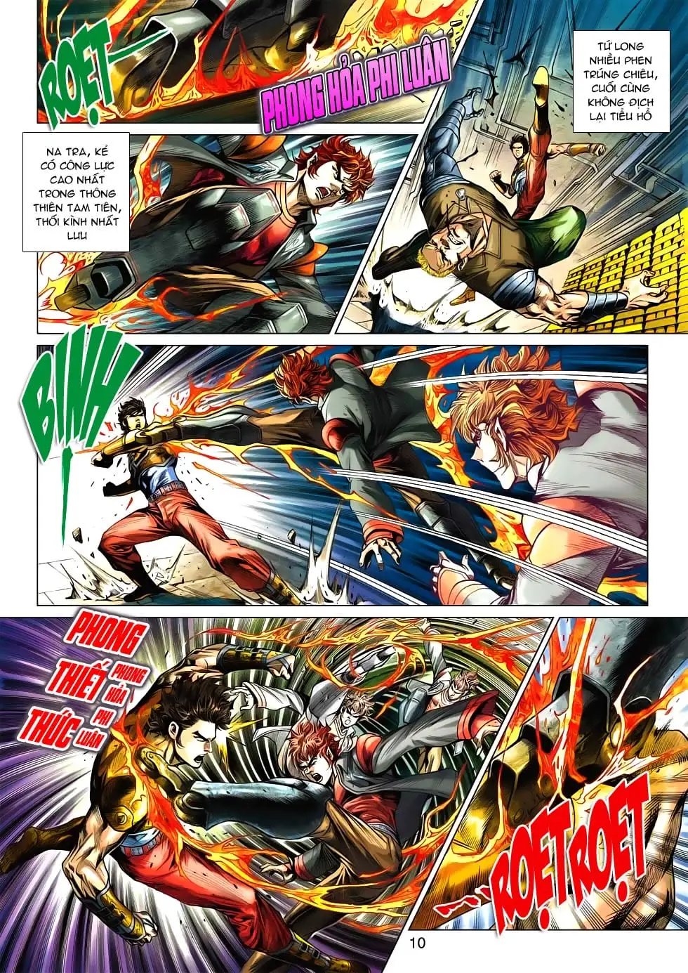 Truyện Tranh Tân Tác Long Hổ Môn trang 4