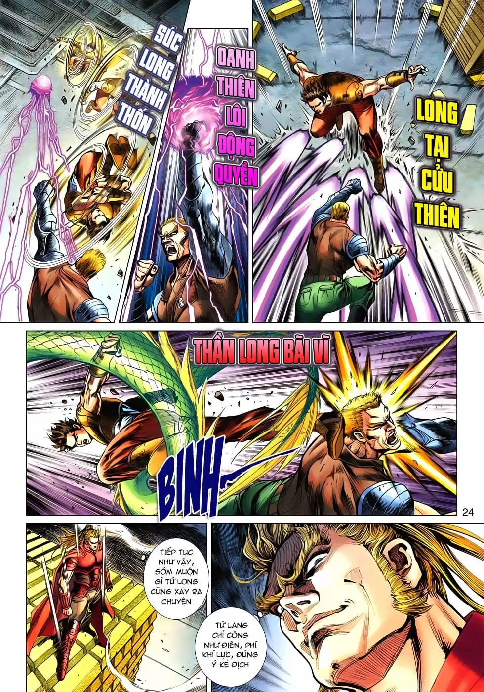 Truyện Tranh Tân Tác Long Hổ Môn trang 4