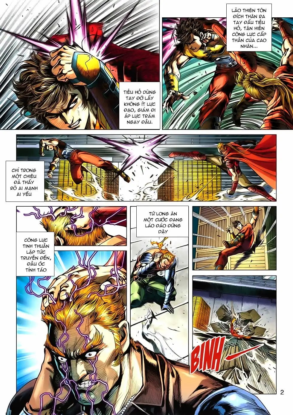 Truyện Tranh Tân Tác Long Hổ Môn trang 4