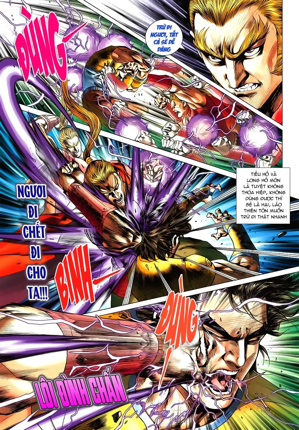 Truyện Tranh Tân Tác Long Hổ Môn trang 4