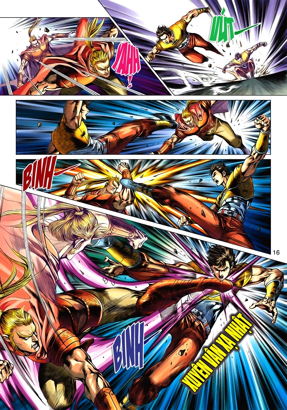 Truyện Tranh Tân Tác Long Hổ Môn trang 4