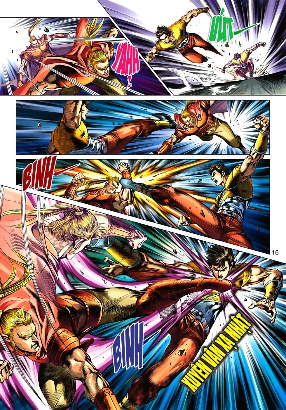 Truyện Tranh Tân Tác Long Hổ Môn trang 4