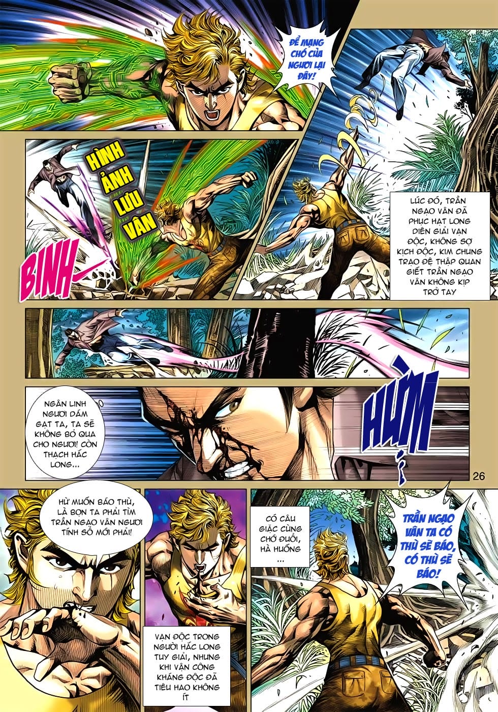 Truyện Tranh Tân Tác Long Hổ Môn trang 4