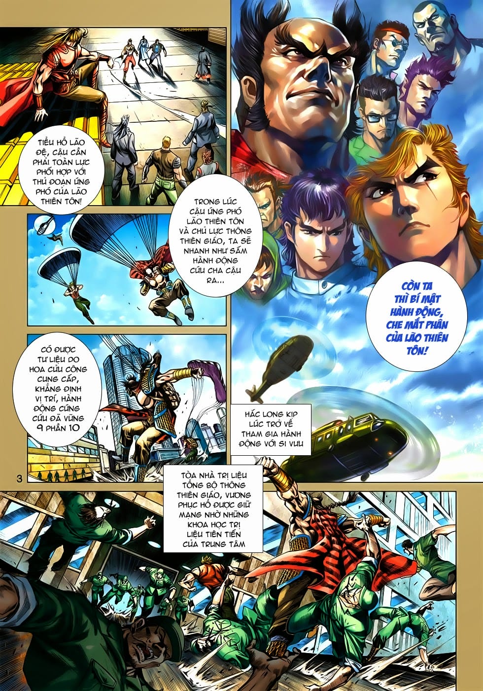 Truyện Tranh Tân Tác Long Hổ Môn trang 4
