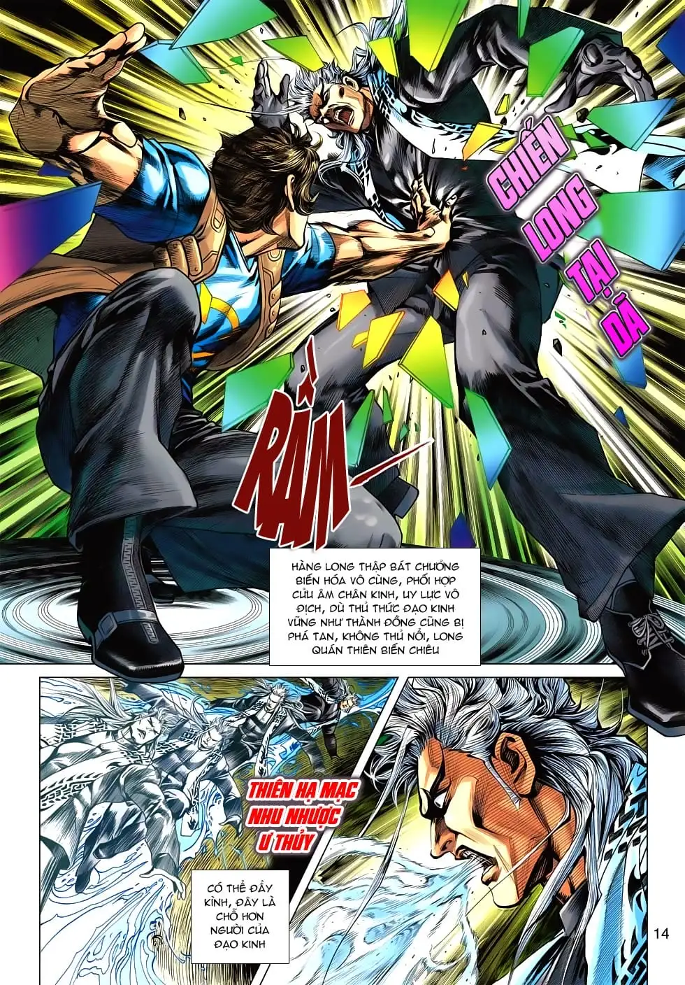 Truyện Tranh Tân Tác Long Hổ Môn trang 4