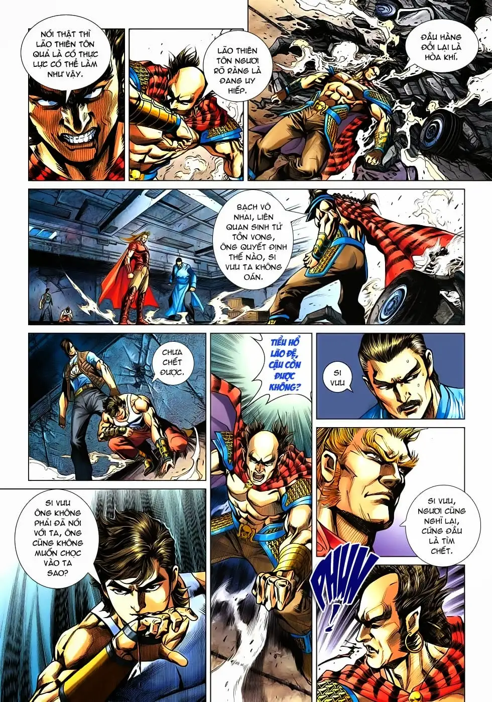 Truyện Tranh Tân Tác Long Hổ Môn trang 4
