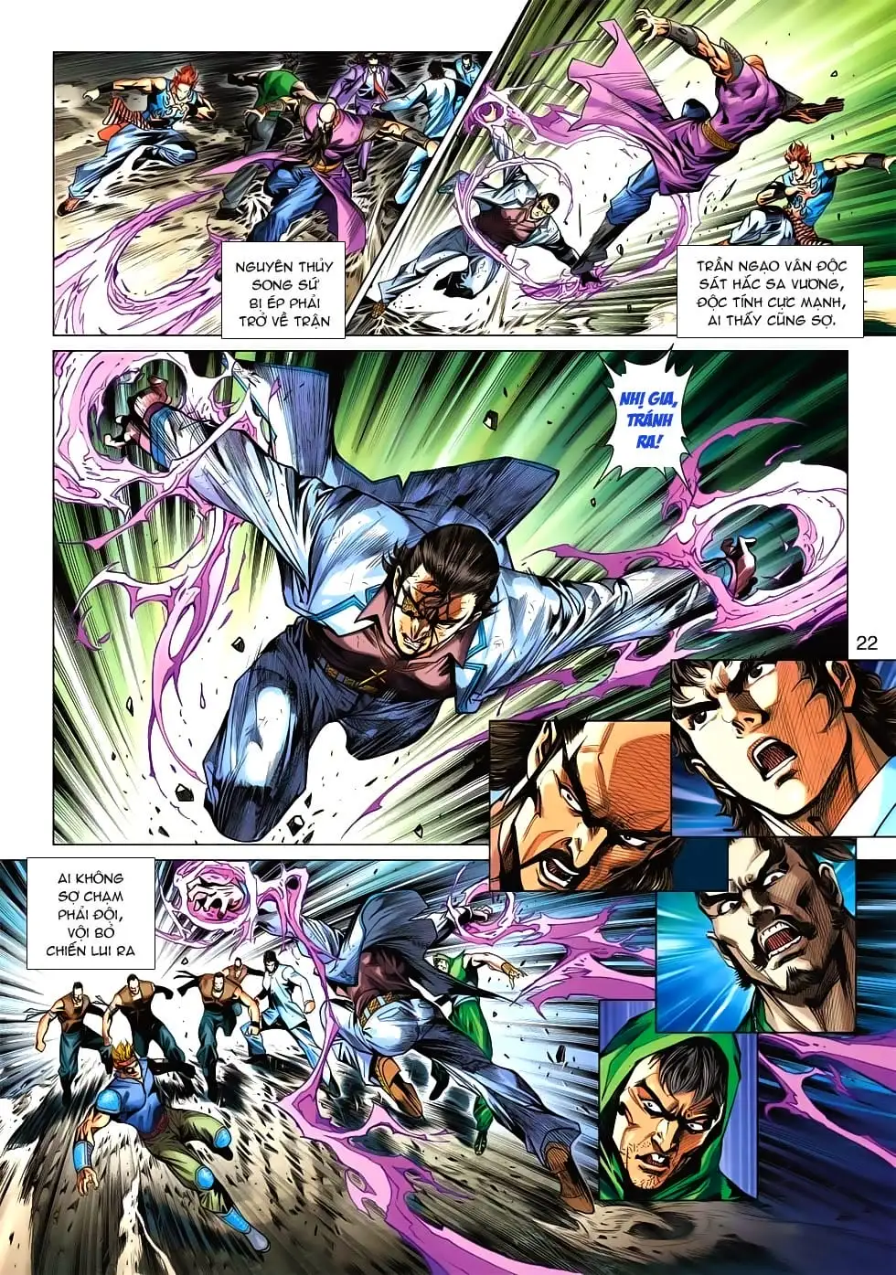 Truyện Tranh Tân Tác Long Hổ Môn trang 4