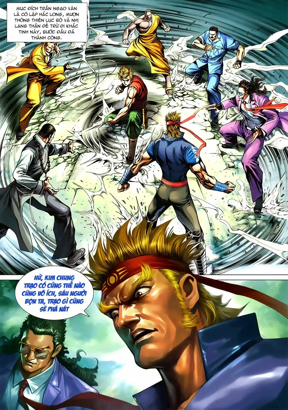 Truyện Tranh Tân Tác Long Hổ Môn trang 4