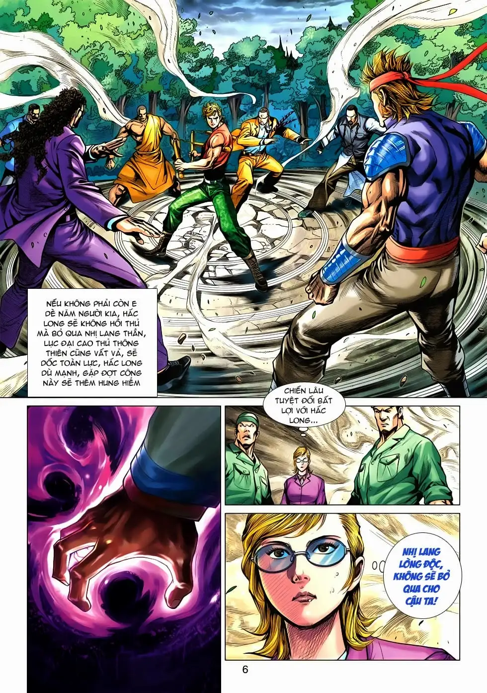 Truyện Tranh Tân Tác Long Hổ Môn trang 4