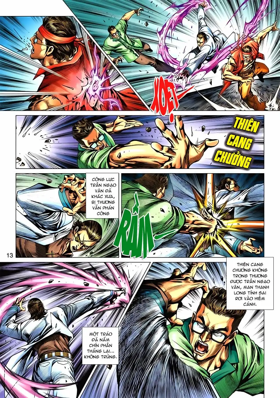 Truyện Tranh Tân Tác Long Hổ Môn trang 4