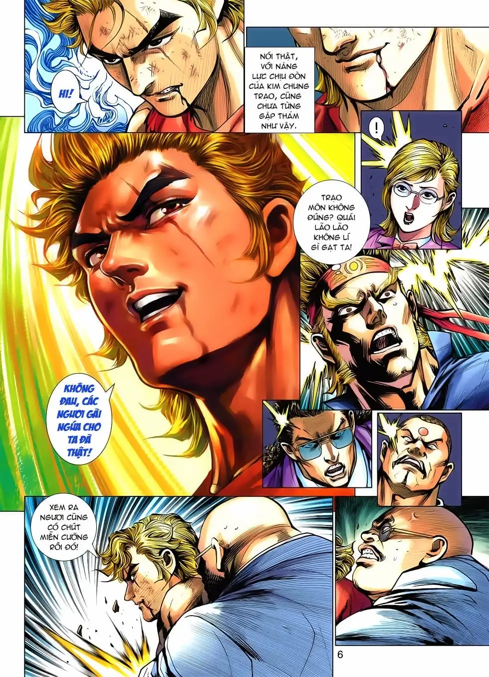 Truyện Tranh Tân Tác Long Hổ Môn trang 4