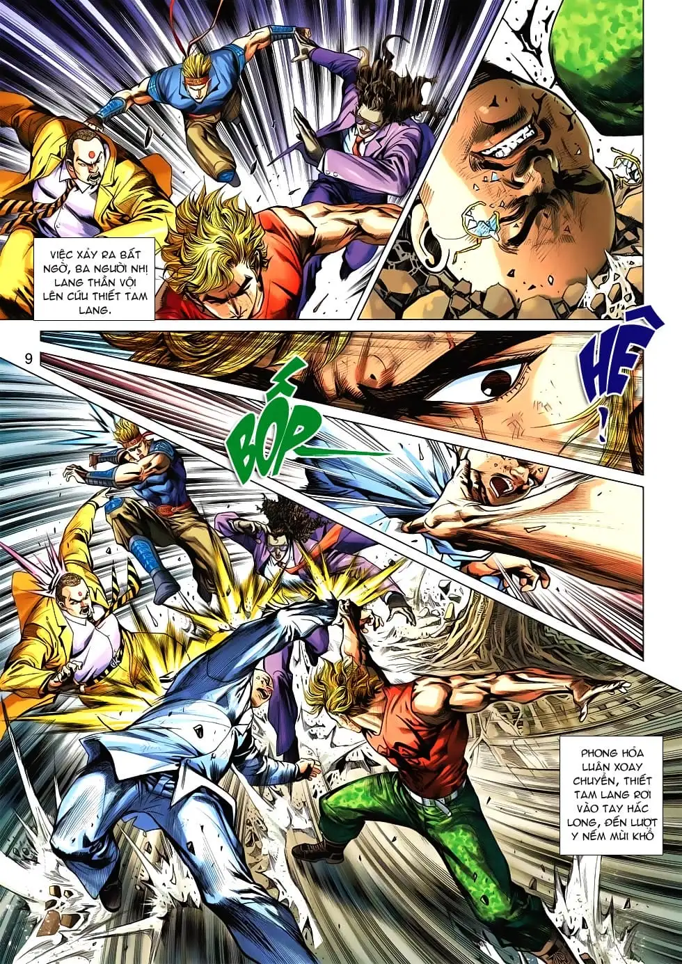 Truyện Tranh Tân Tác Long Hổ Môn trang 4