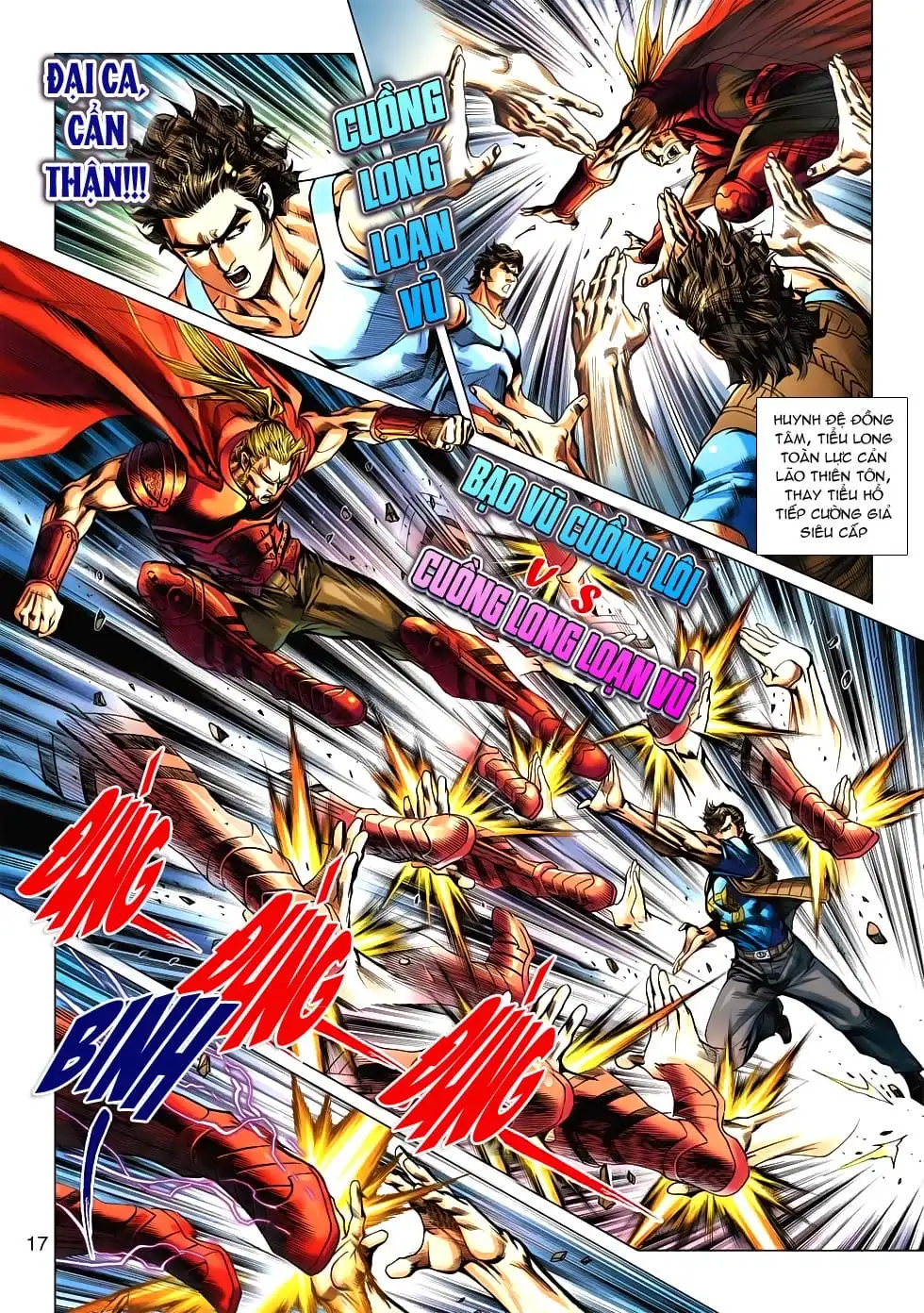 Truyện Tranh Tân Tác Long Hổ Môn trang 4